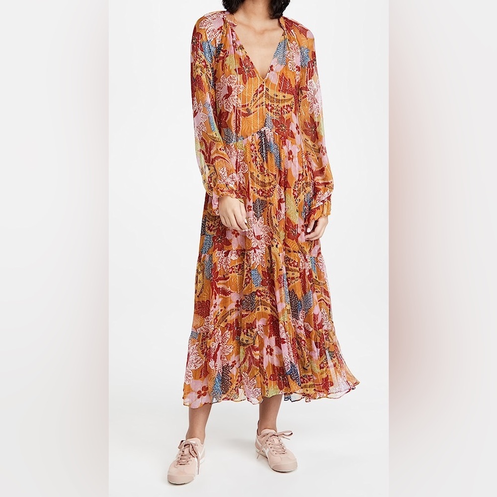 Maxi floral dress